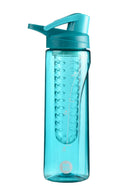 WABO gyümölcsinfúziós műanyag kulacs zöld 750 ml