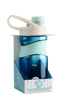 WABO BPA mentes műanyag kulacs csavaros kupakkal kék - 450 ml