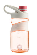 WABO BPA mentes műanyag kulacs csavaros kupakkal rózsaszín - 450 ml