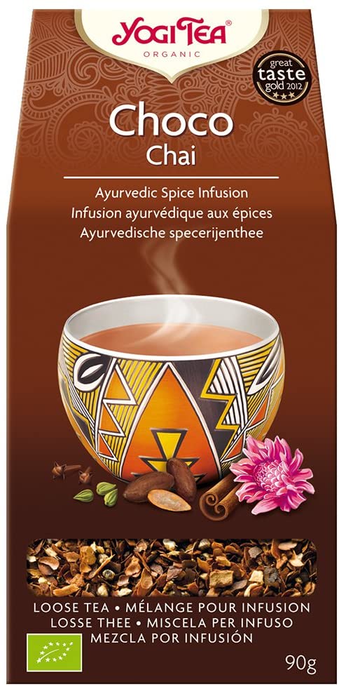 YOGI TEA® CSOKOLÁDÉS SZÁLAS CHAI BIO TEA 90G