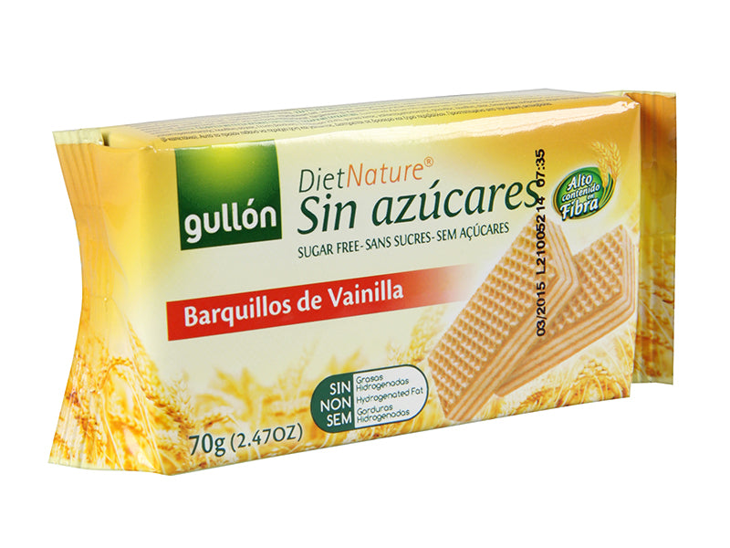 Gullon cukormentes nápolyi vaniliás ( 60 g )