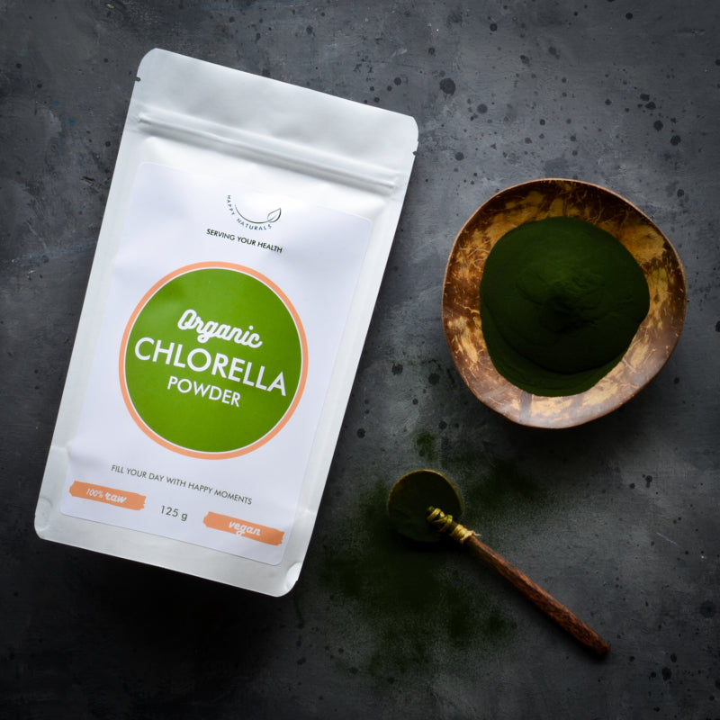 Happy Naturals Bio Chlorella por 125g