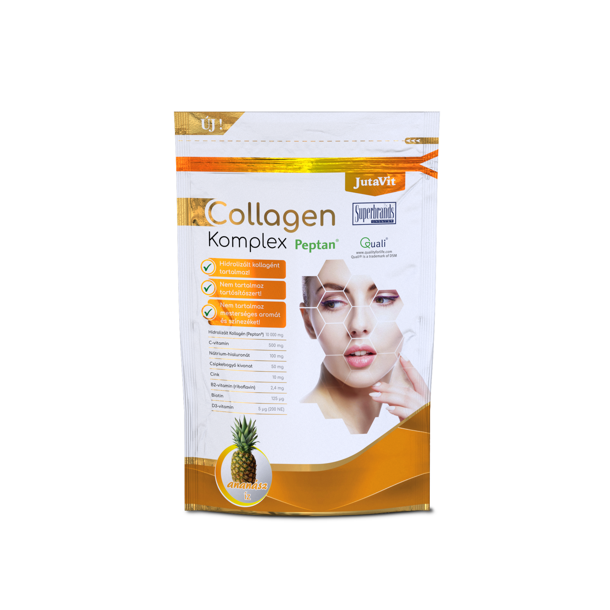 Jutavit Collagen Komplex ananász 400g
