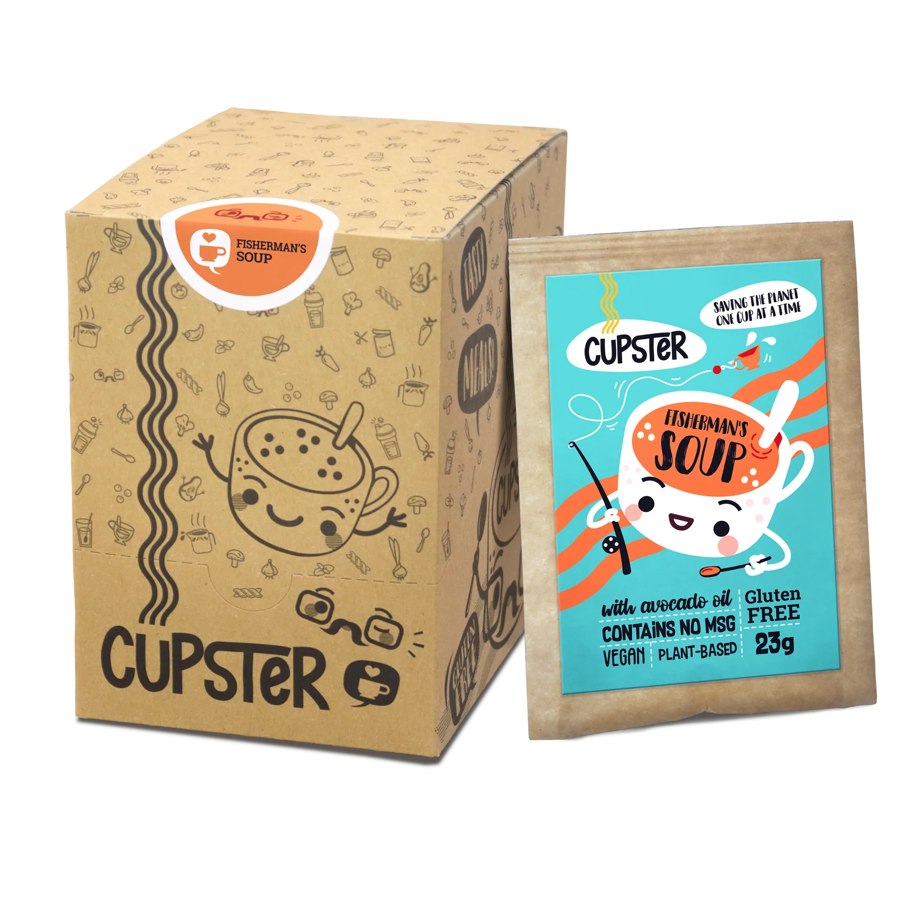 Cupster instant folyami leves 10x23g