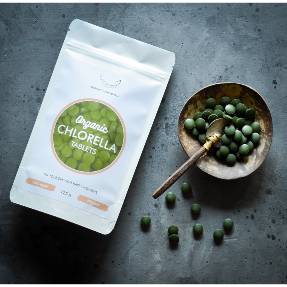 Happy Naturals Bio Chlorella tabletta 125g