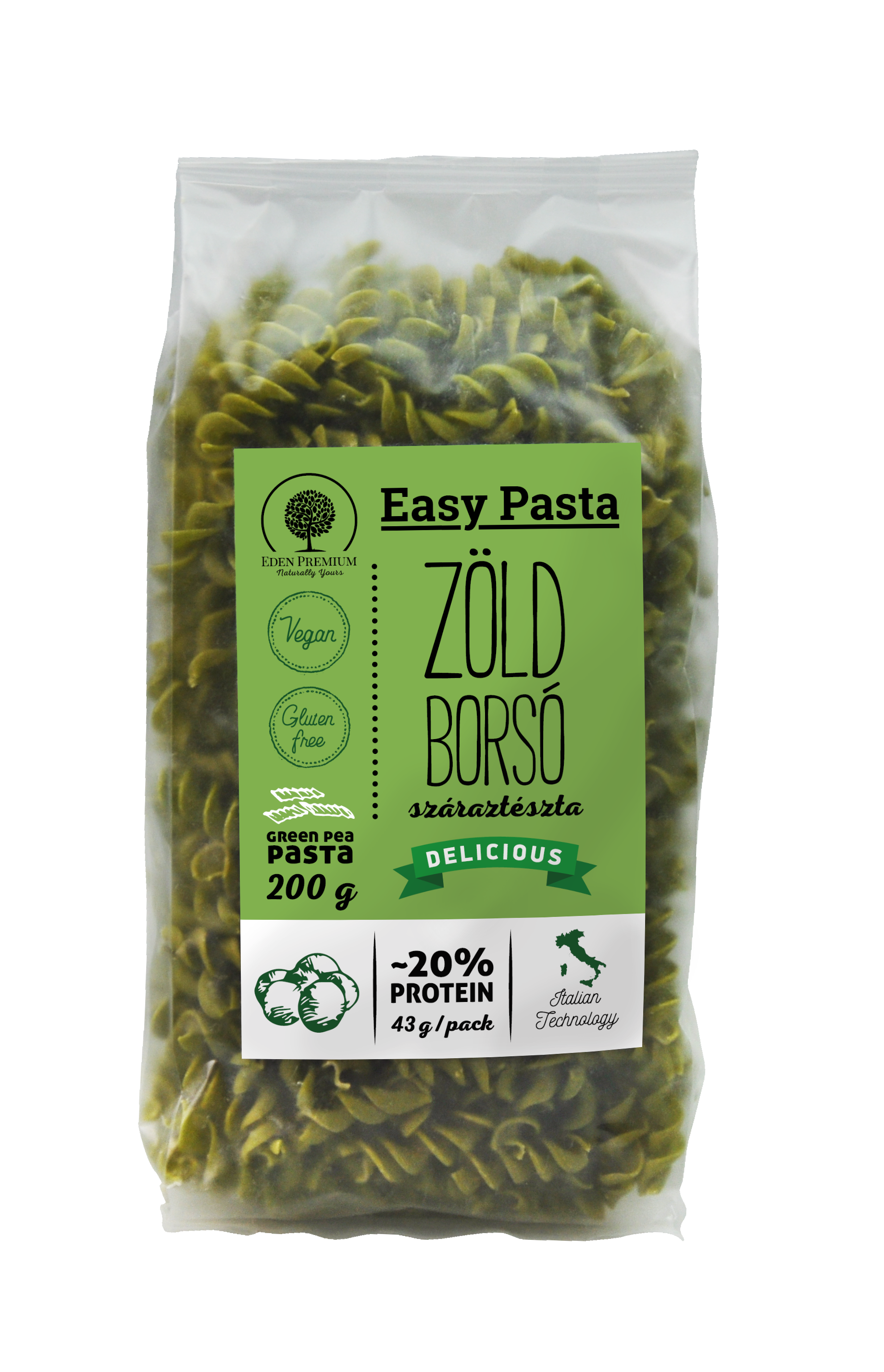 Easy Pasta - Zöldborsó tészta 200g