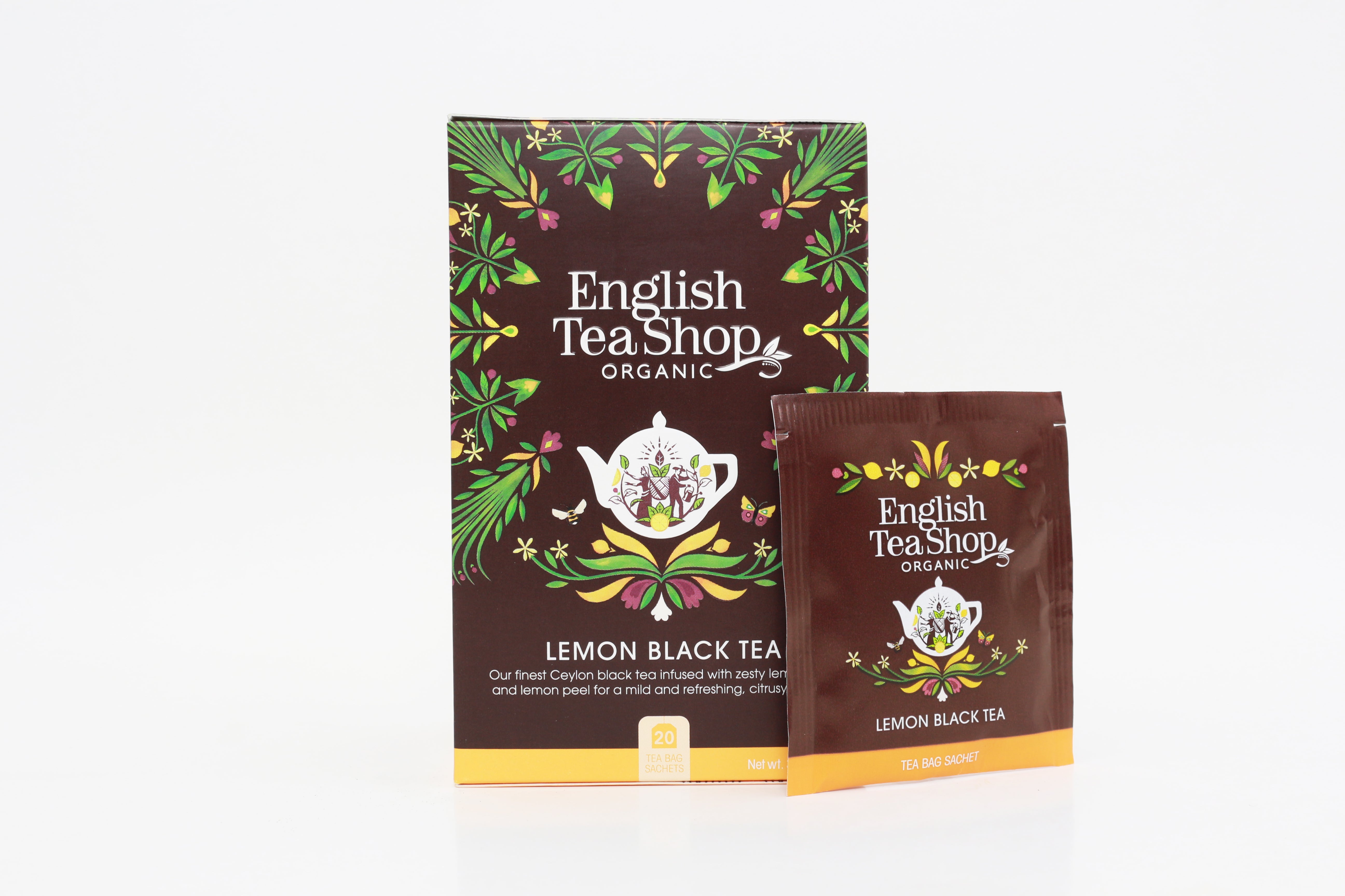 English Tea Shop Bio Citromos Fekete Tea 20 db