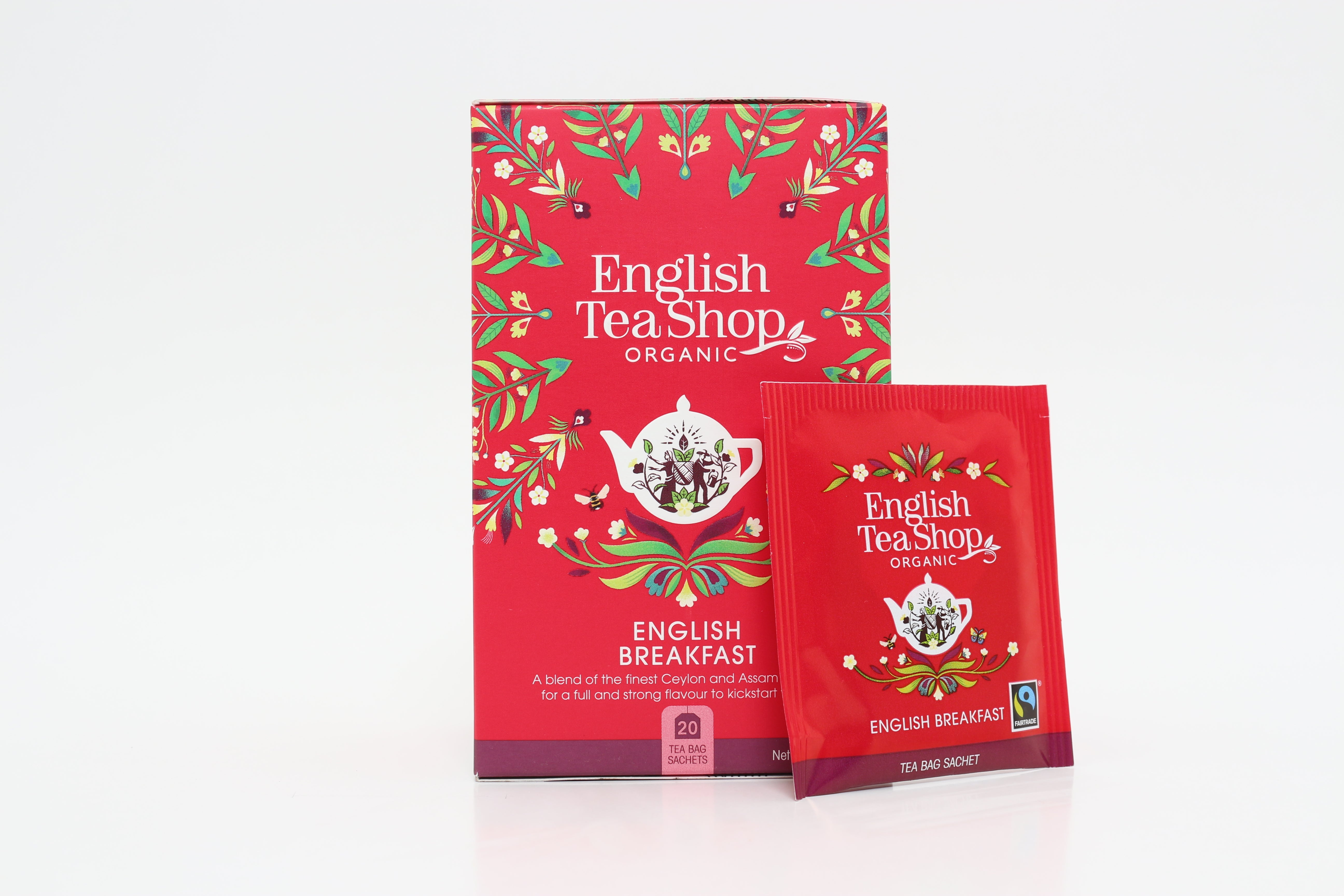 English Tea Shop Bio Fekete English Breakfast Tea 20 db