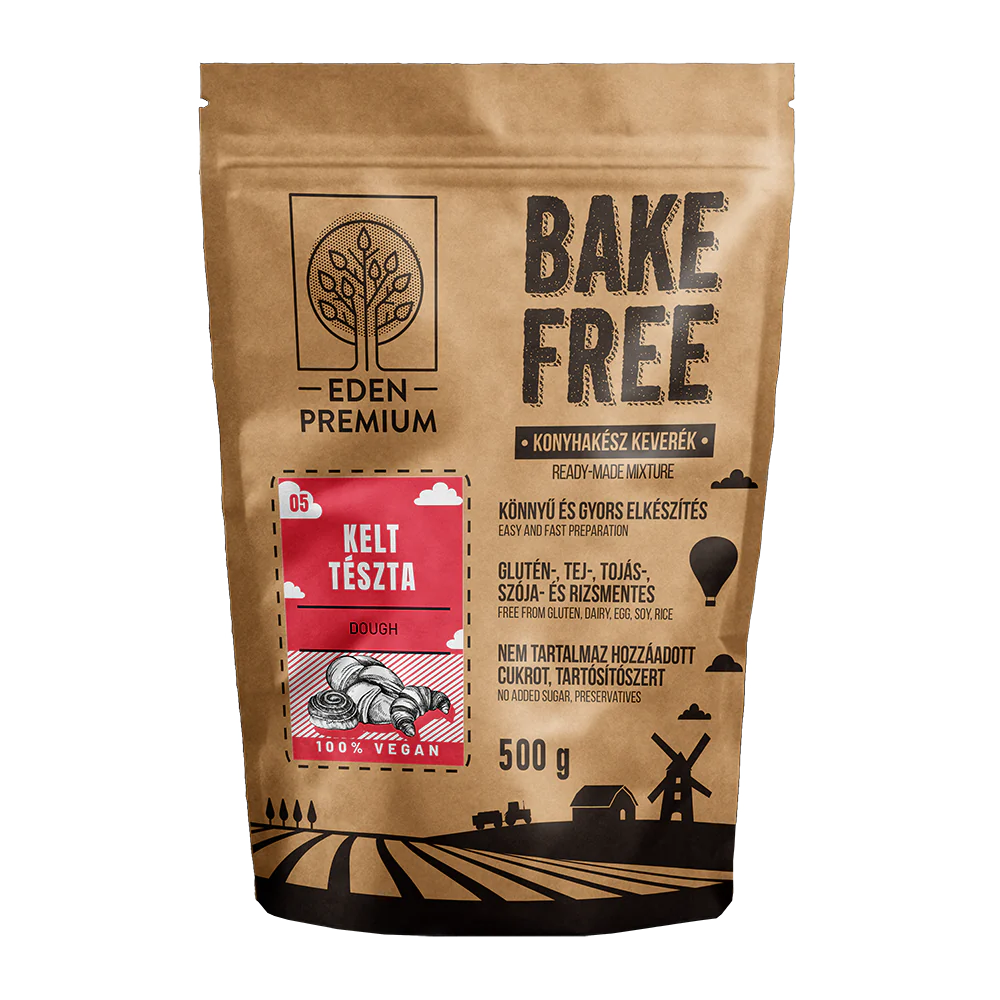 Bake-Free Kelt tészta lisztkeverék 500g