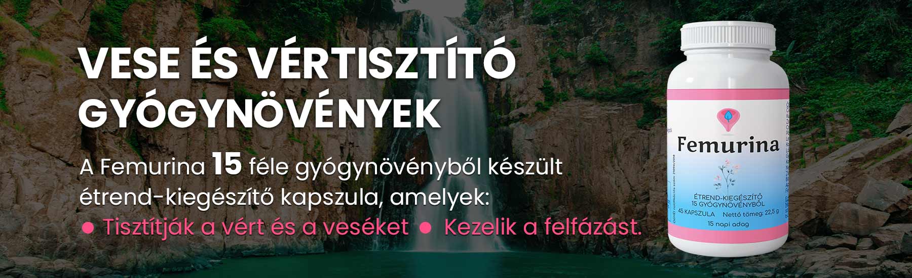 NATÚR ÉLET FEMURINA KAPSZULA 45db