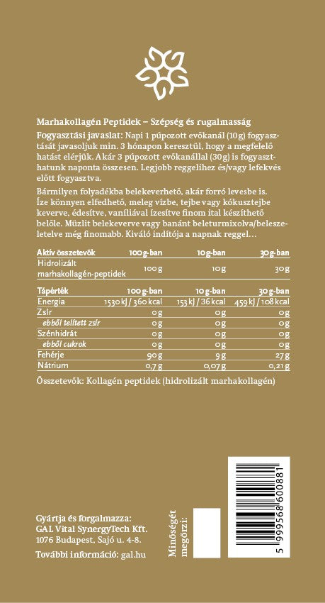 GAL Marhakollagén Peptidek Klasszik 300g