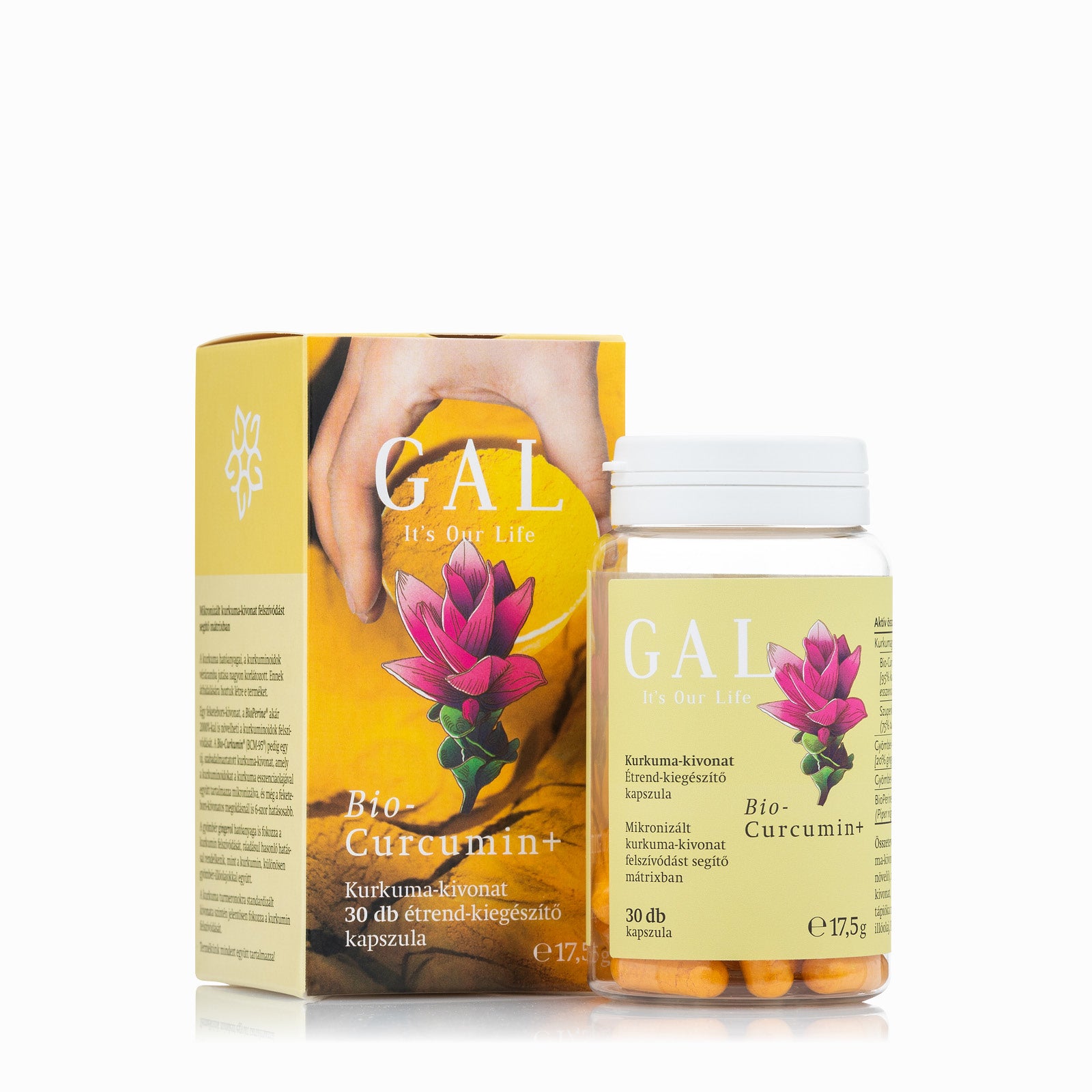 Gal Bio Curcumin+ Kapszula 30 db