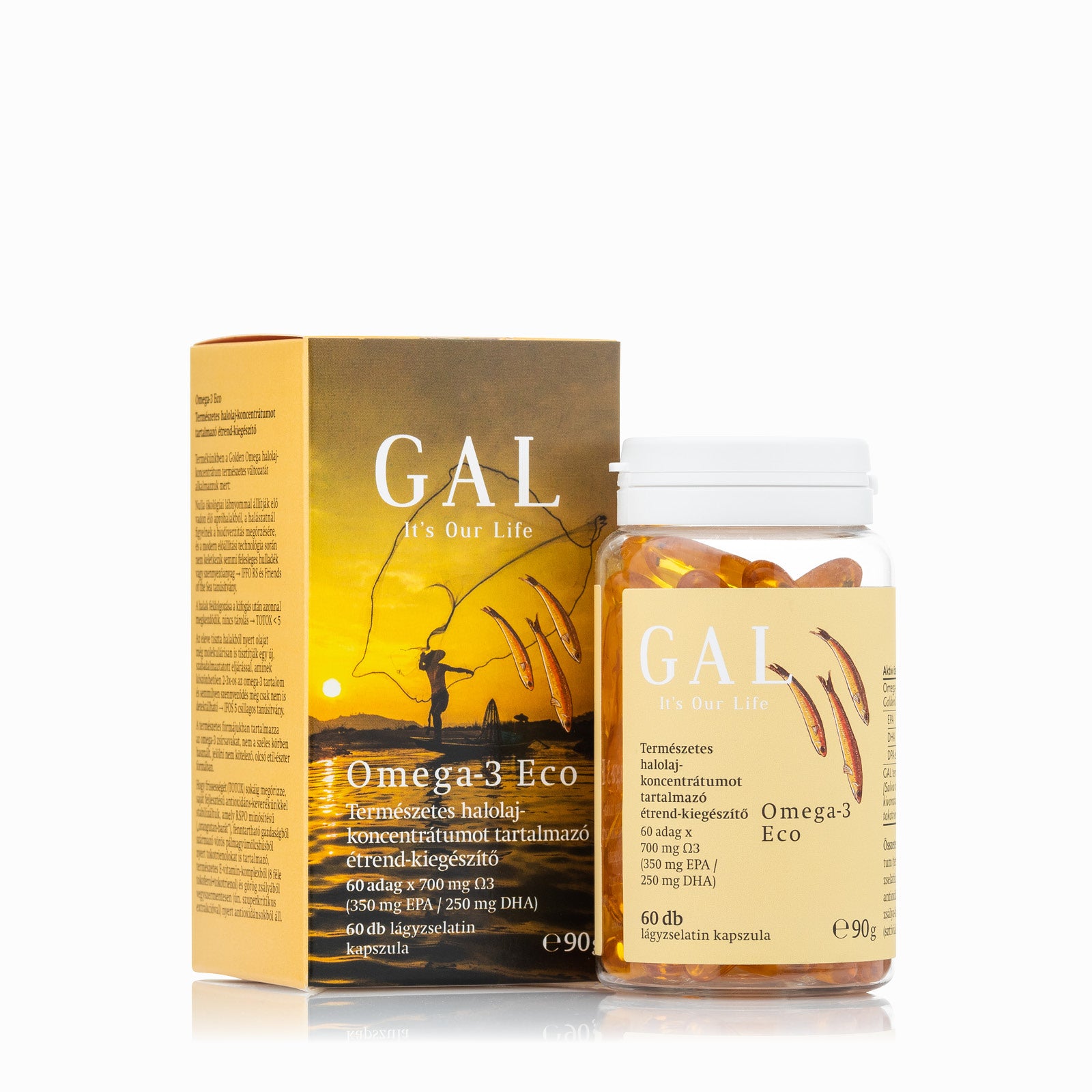 GAL Omega-3 Eco kapszula 60 db