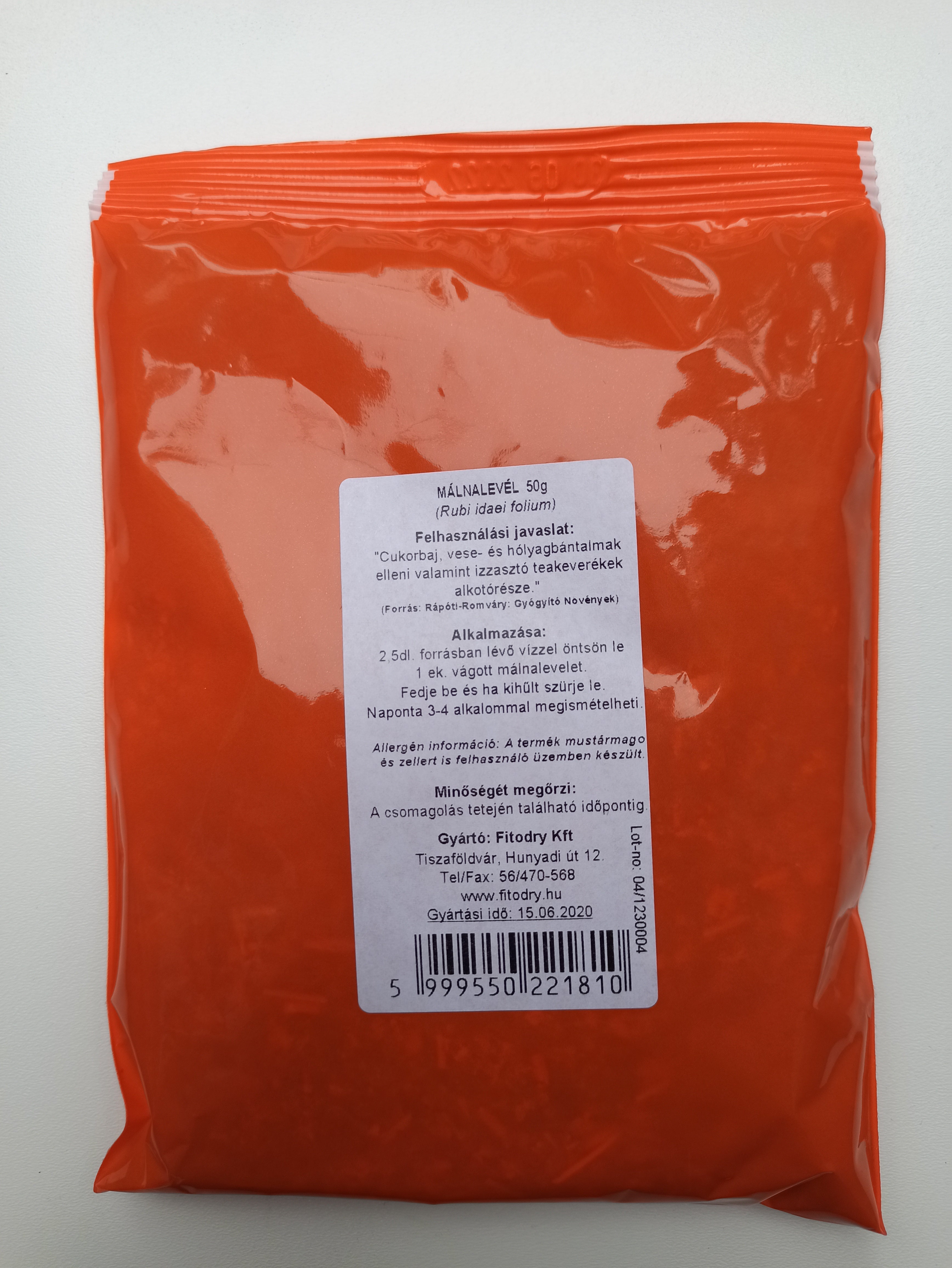 Fitodry Málnalevél 50g