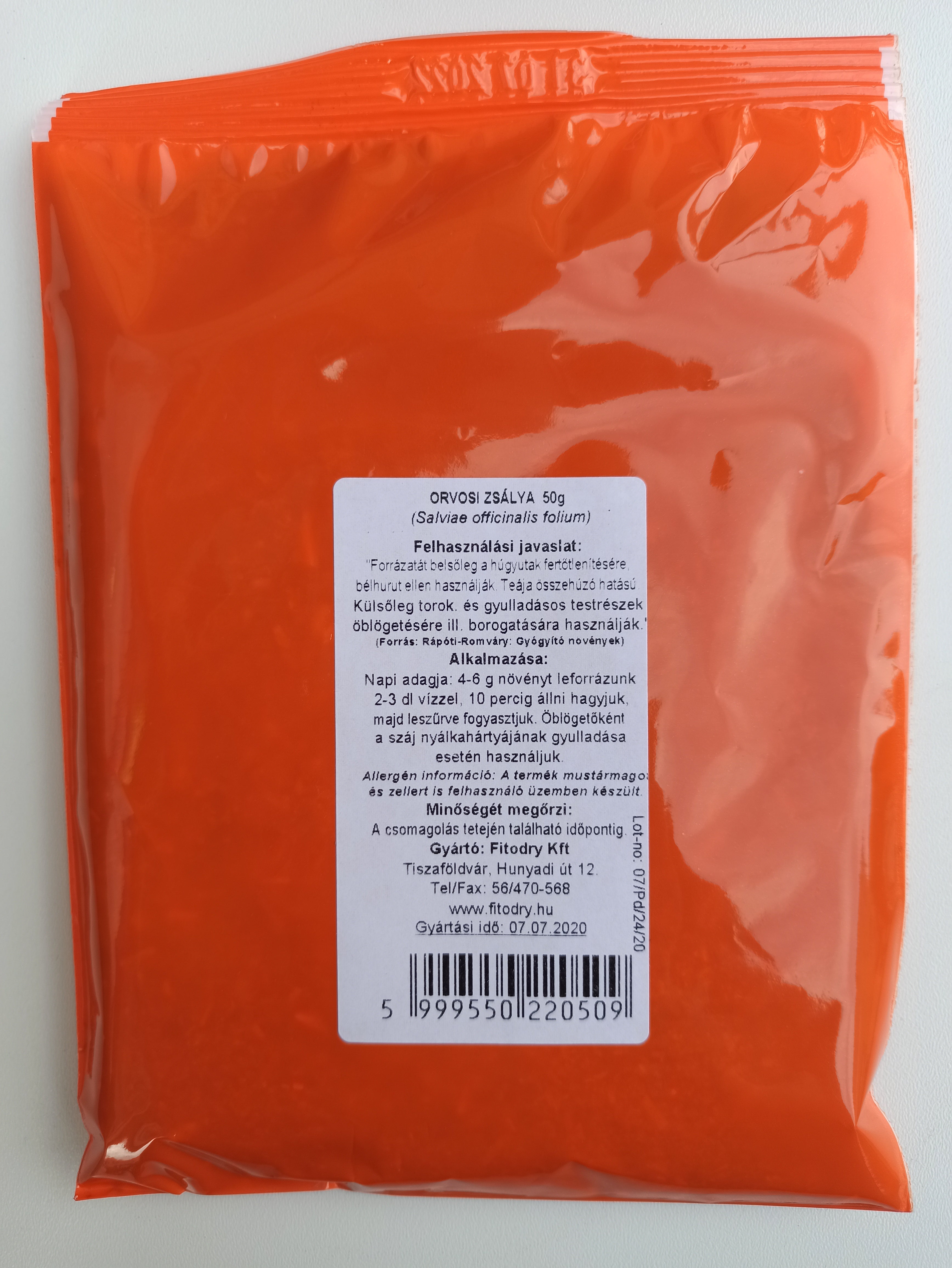 Fitodry Orvosi Zsálya 50g