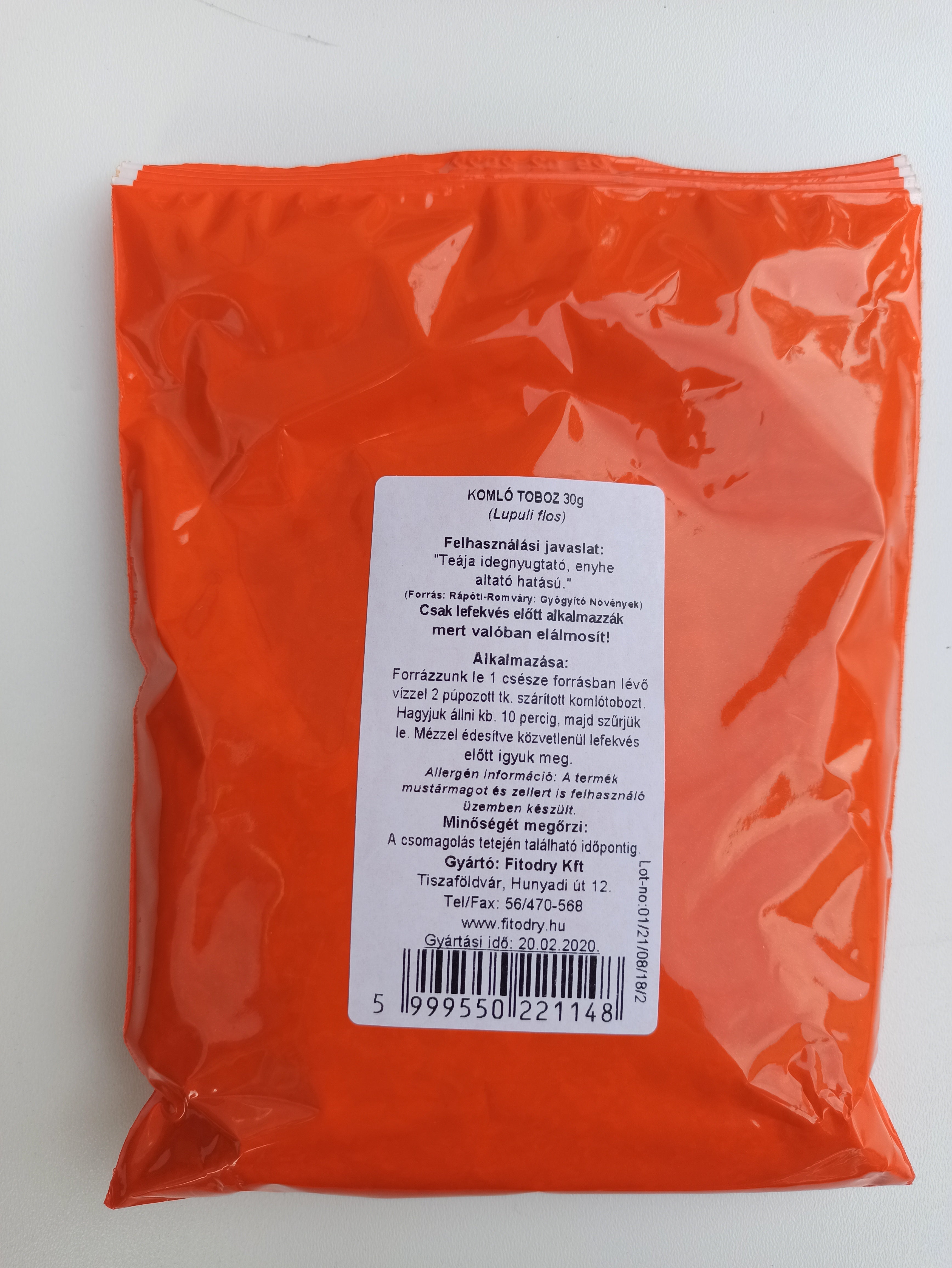 Fitodry Komló Toboz 30g