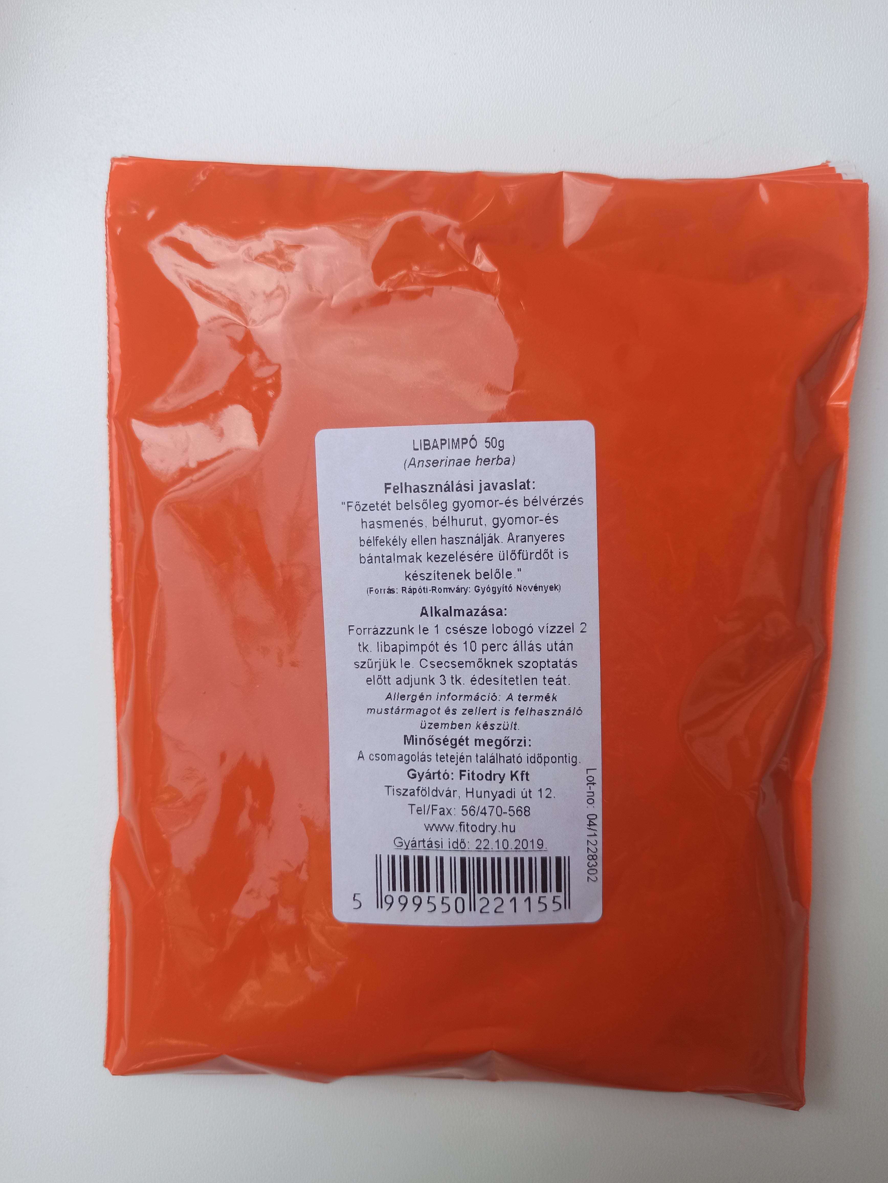 Fitodry Libapimpó 50g