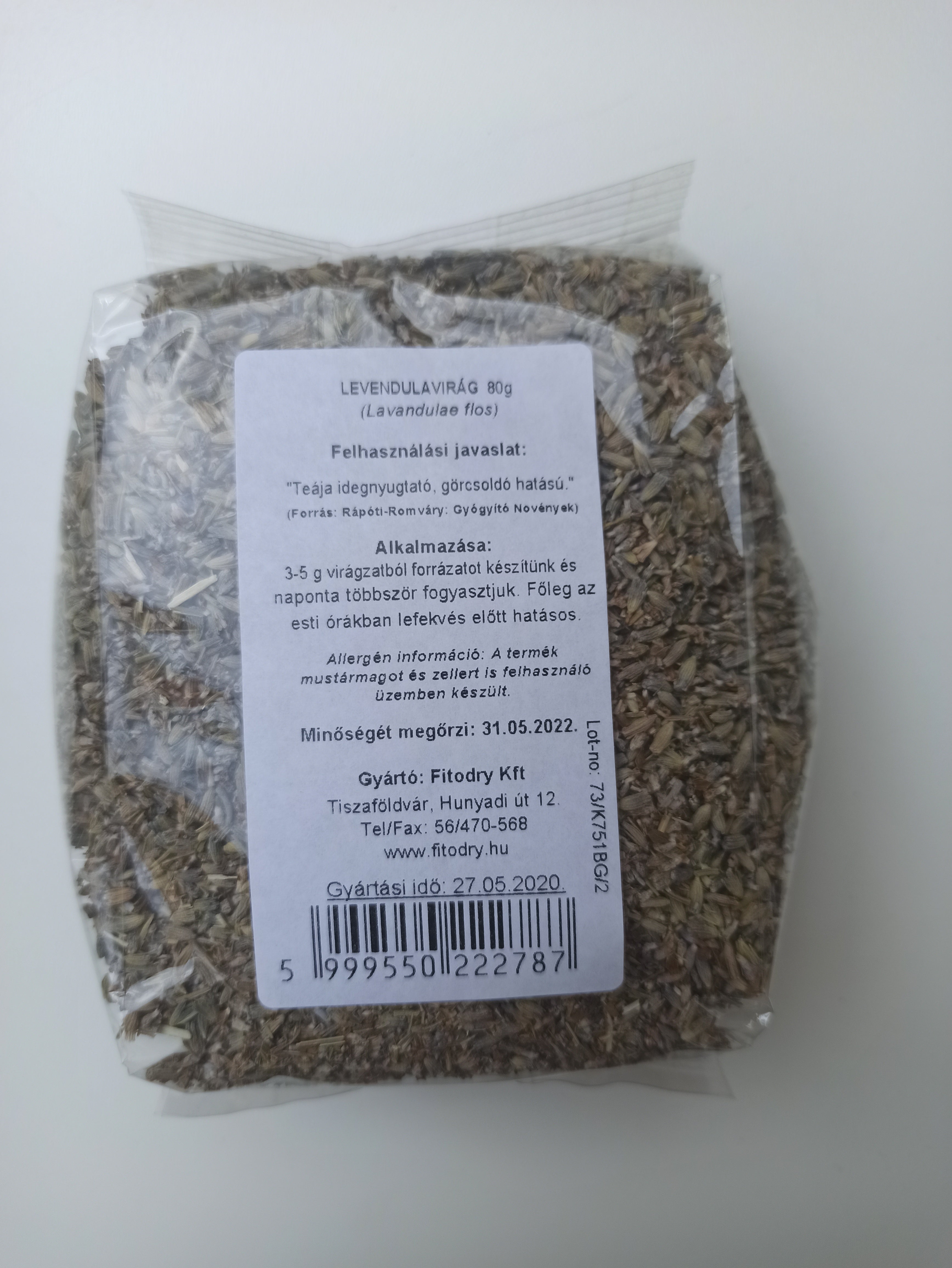 Fitodry Levendulavirág 80g