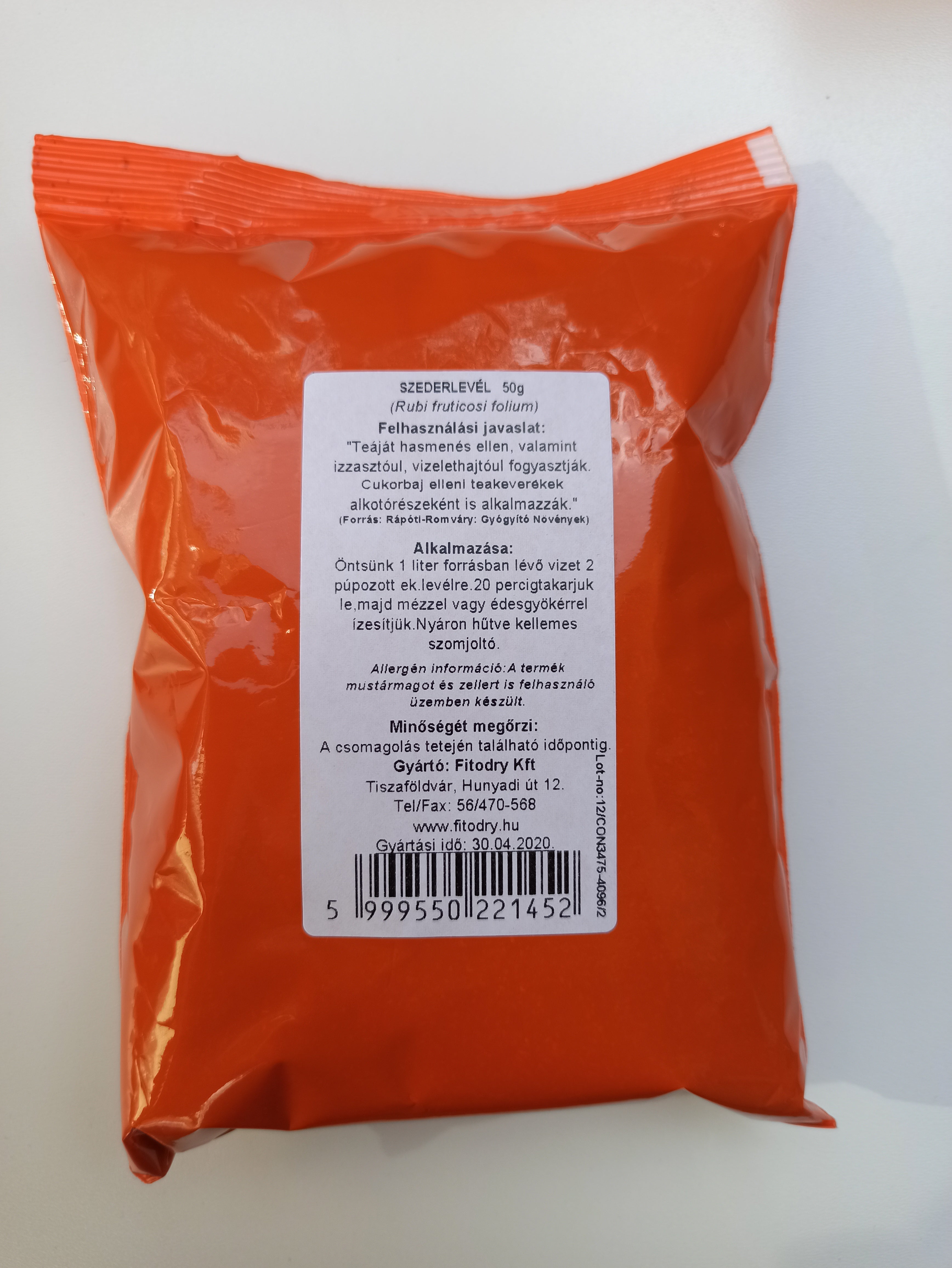 Fitodry Szederlevél 50 g