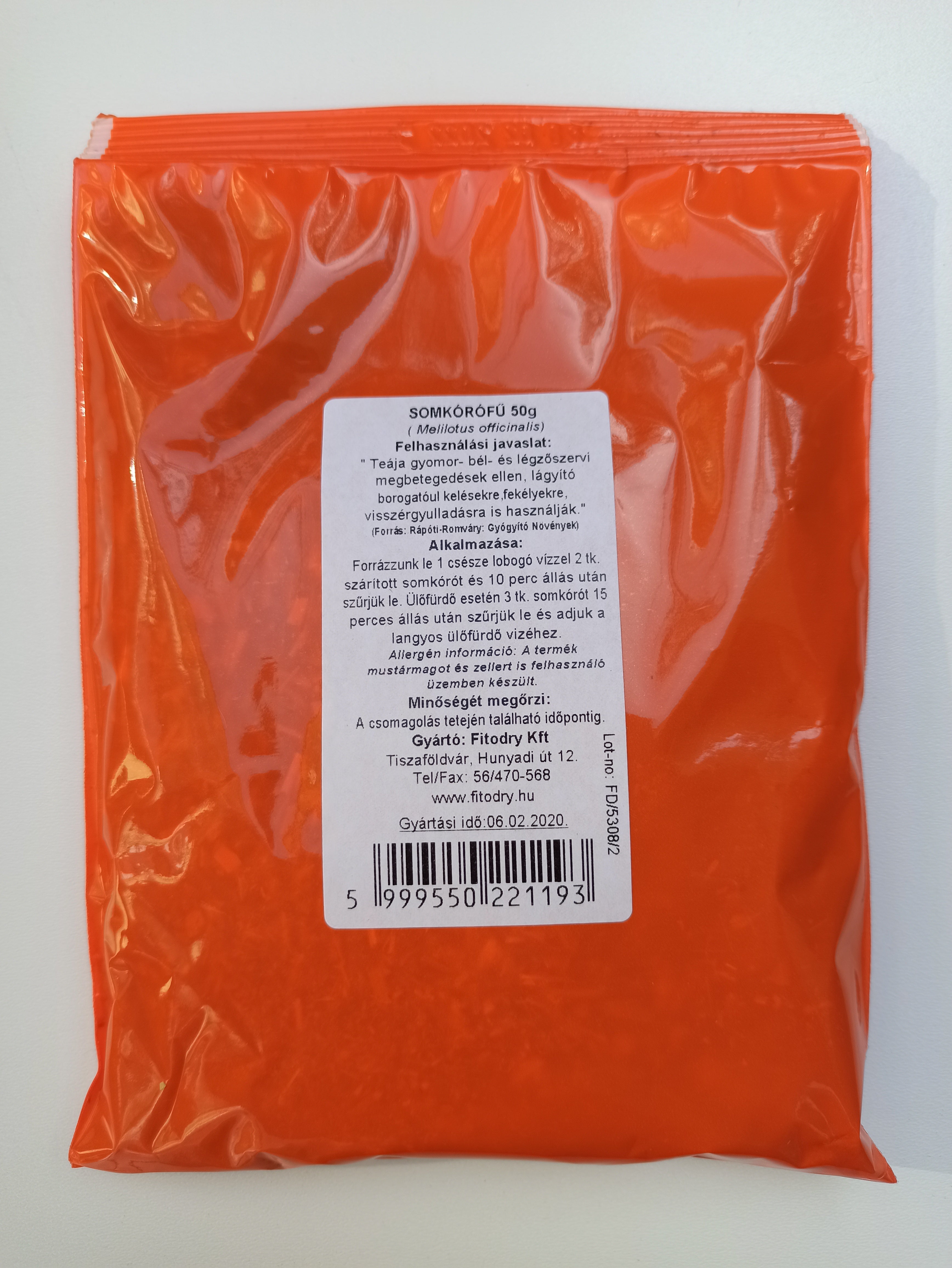 Fitodry Somkórófű Gyógynövénytea 50g