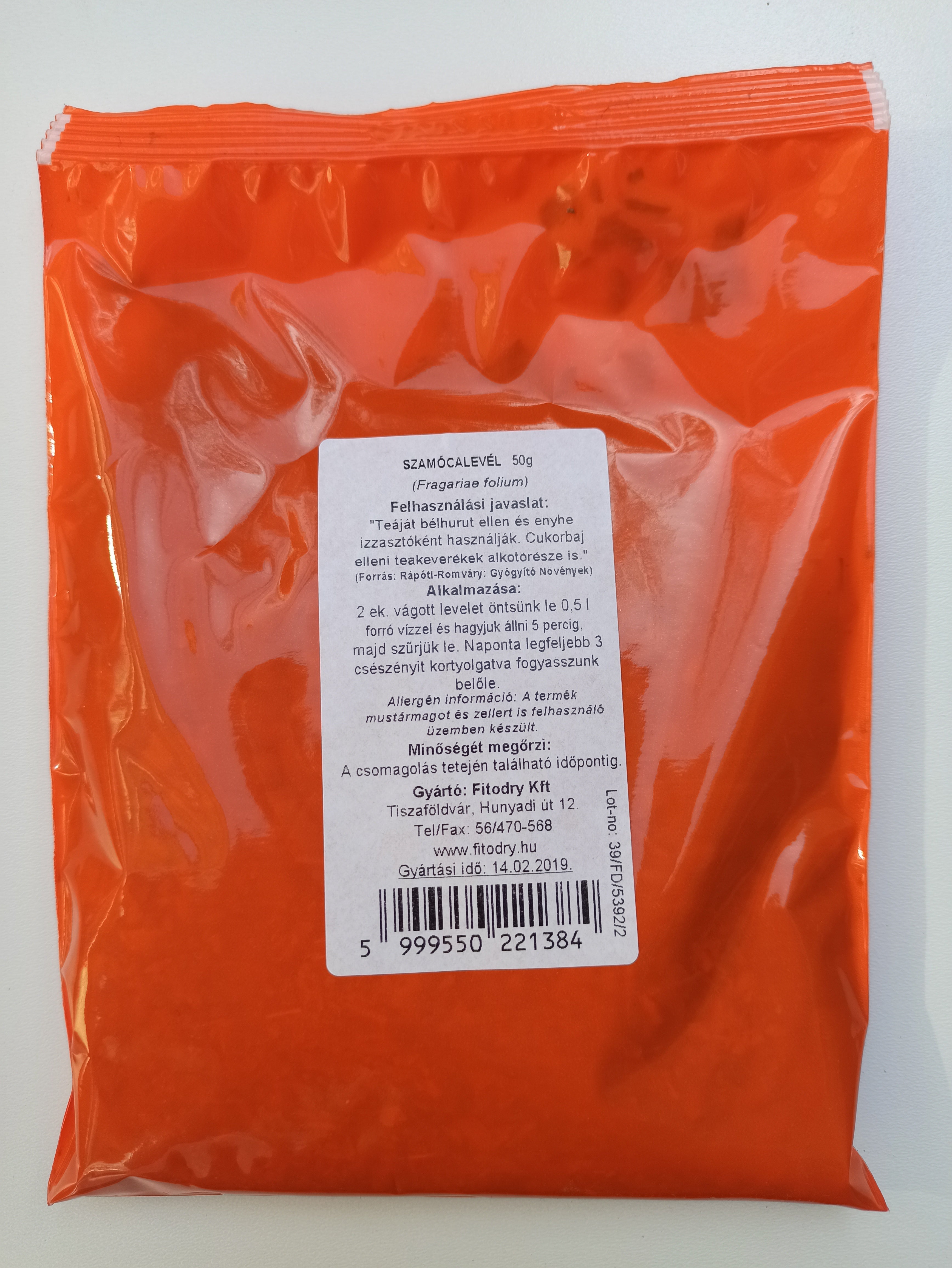 Fitodry Szamócalevél 50g