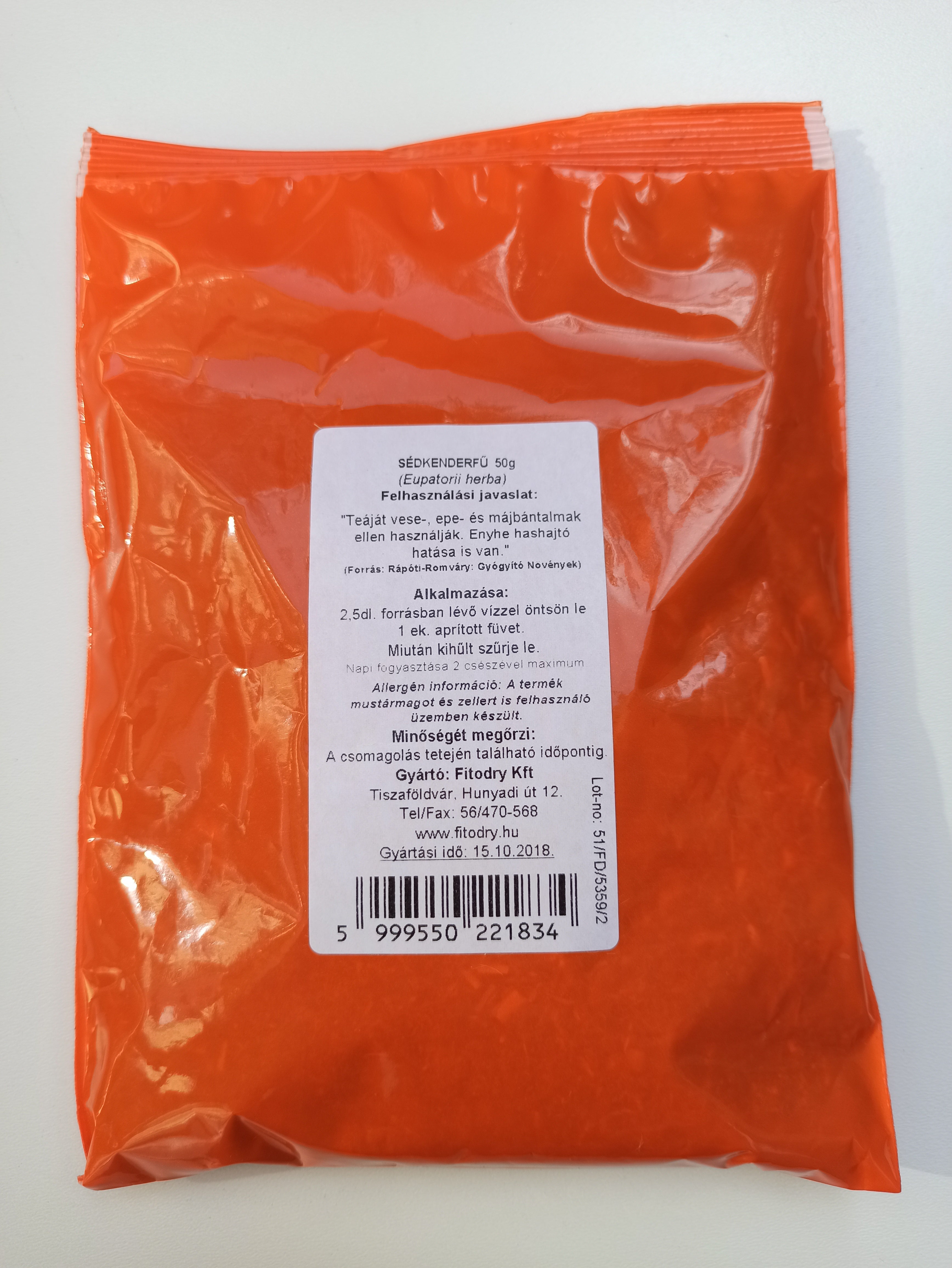 Fitodry Sédkenderfű Tea 50g