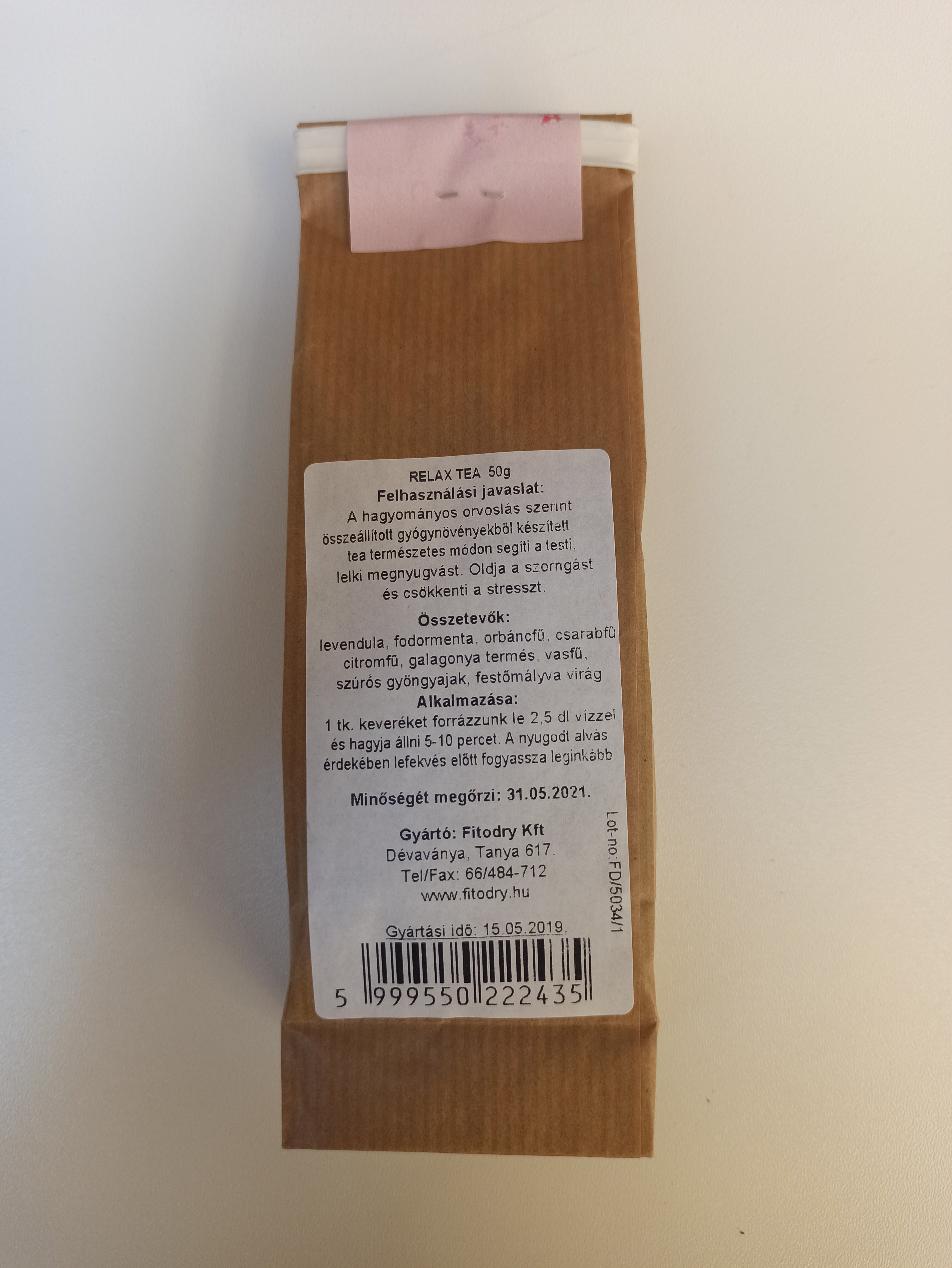 Fitodry Relax Tea 50g