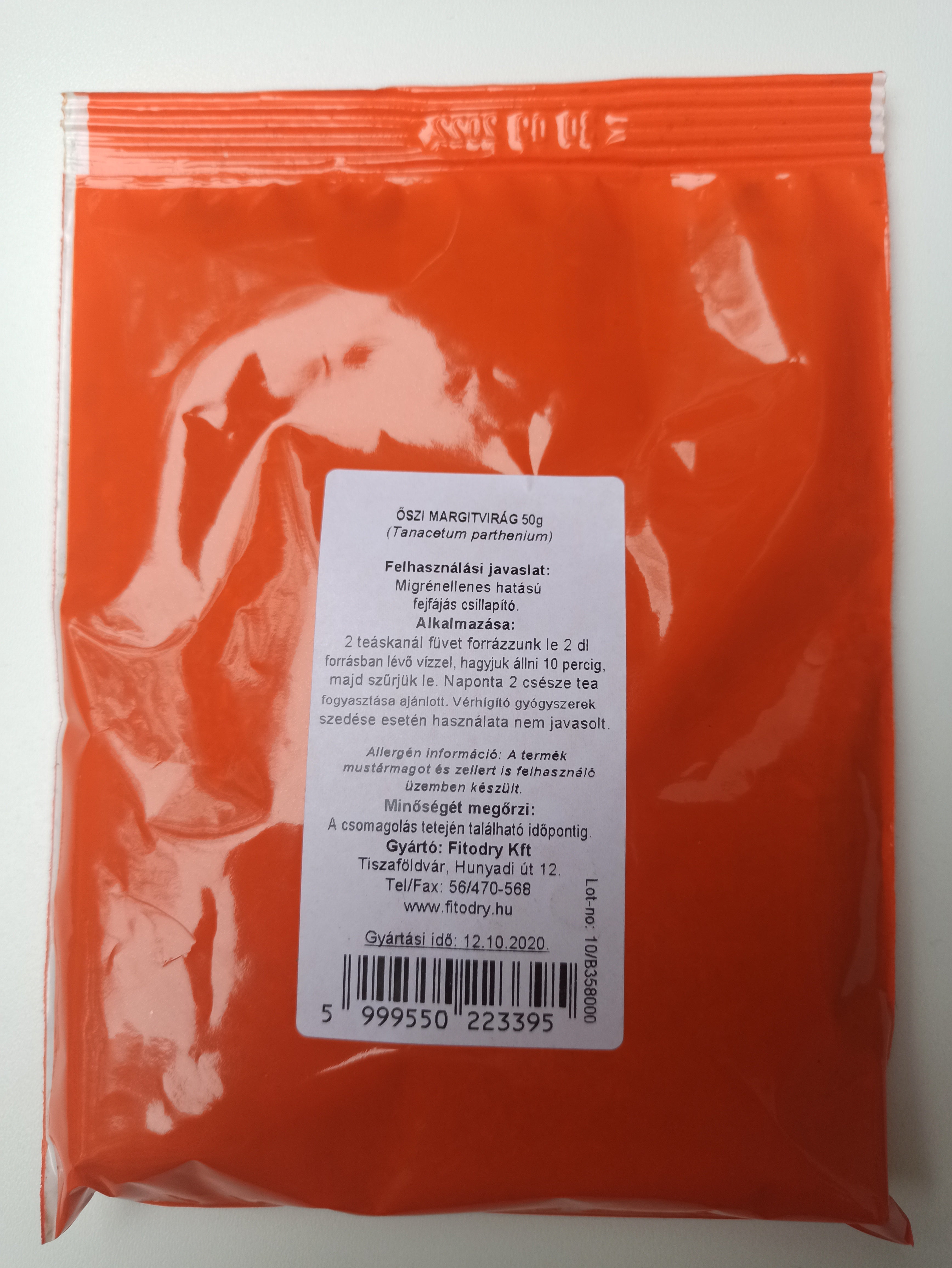 Fitodry Őszi Margitvirág 50g