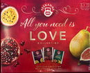 Teekanne All you need is love tea 3x10 filter