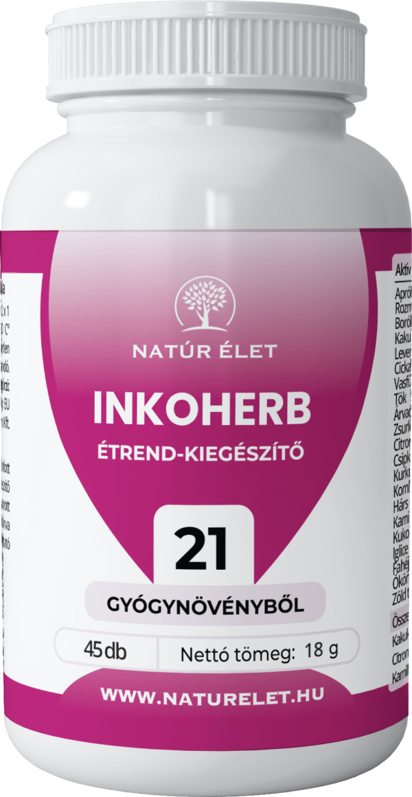 NATÚR ÉLET INKOHERB KAPSZULA 45db