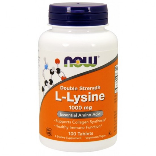 NOW L-Lysine 1000 mg 100db