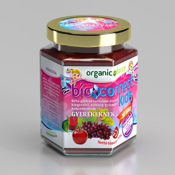 Bioconnect Kids szuperlekvár 2,5 – 3 éves kortól 30adag