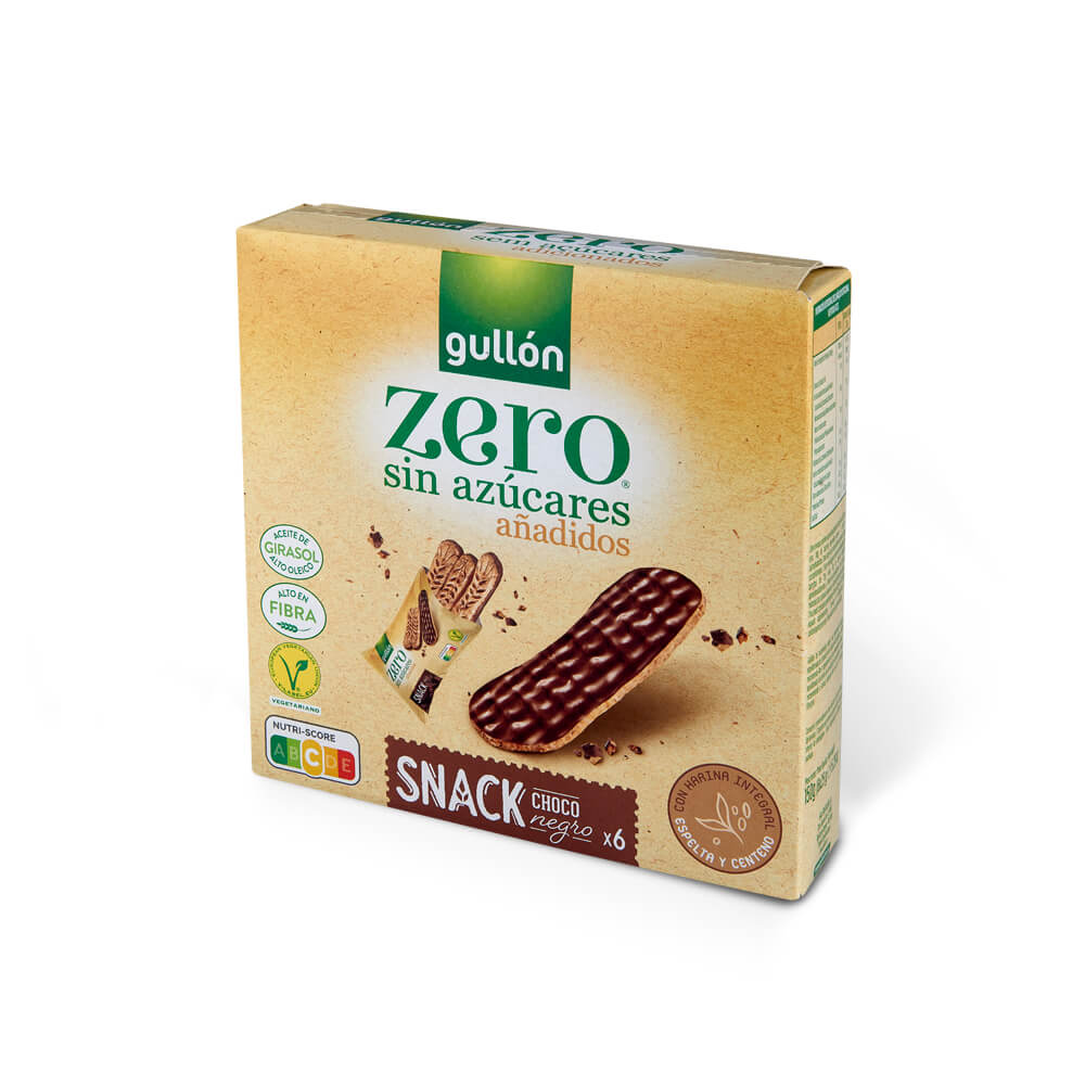 GULLON SNACK ZÉRO ÉTCSOKI SZELET 150g