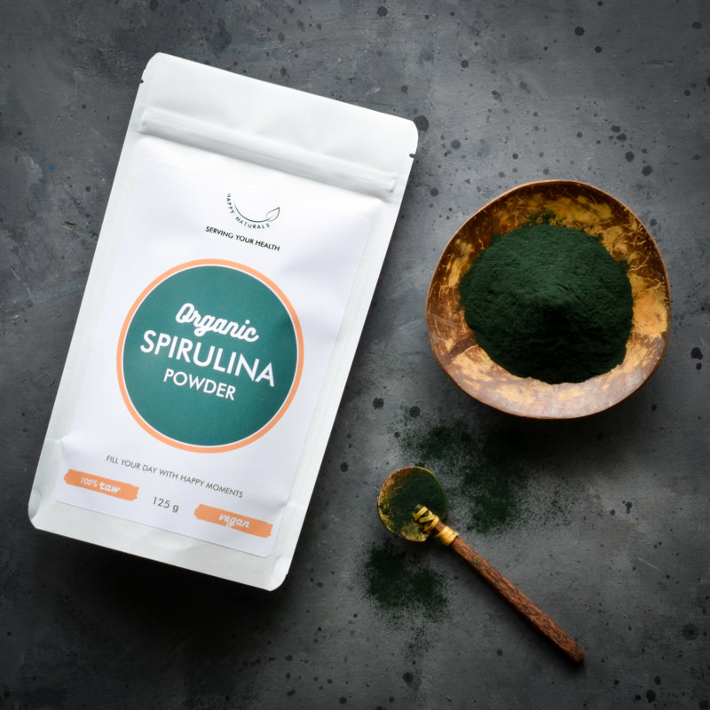 Happy Naturals Bio Spirulina por 125g