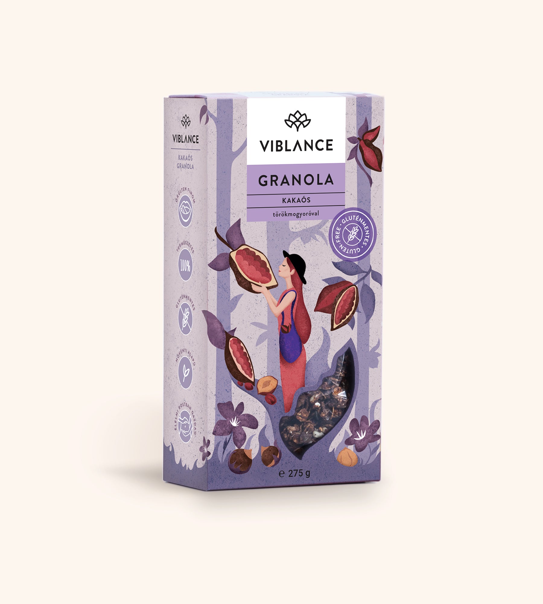 Viblance Kakaós Granola 275g