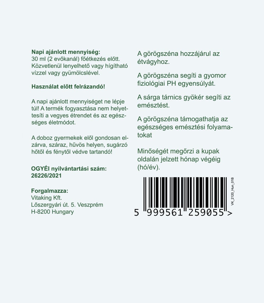 Vitaking Appetito Plus Szirup 200ml