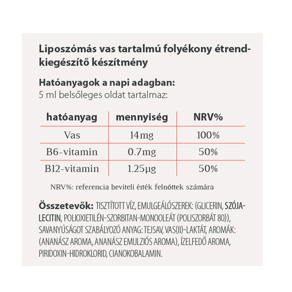 Vitaking VitaFer-L vas szirup120 ml