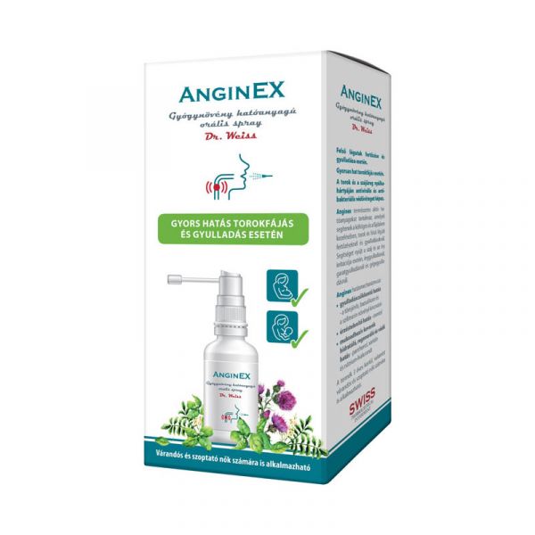 Anginex gyógynövény hatóanyagú torokspray 30ml