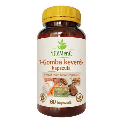 Biomenü Bio 7-Gomba Keverék Kapszula 60db