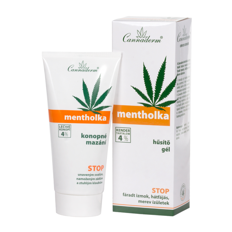 Cannaderm Mentholka hűsítő gél 200 ml