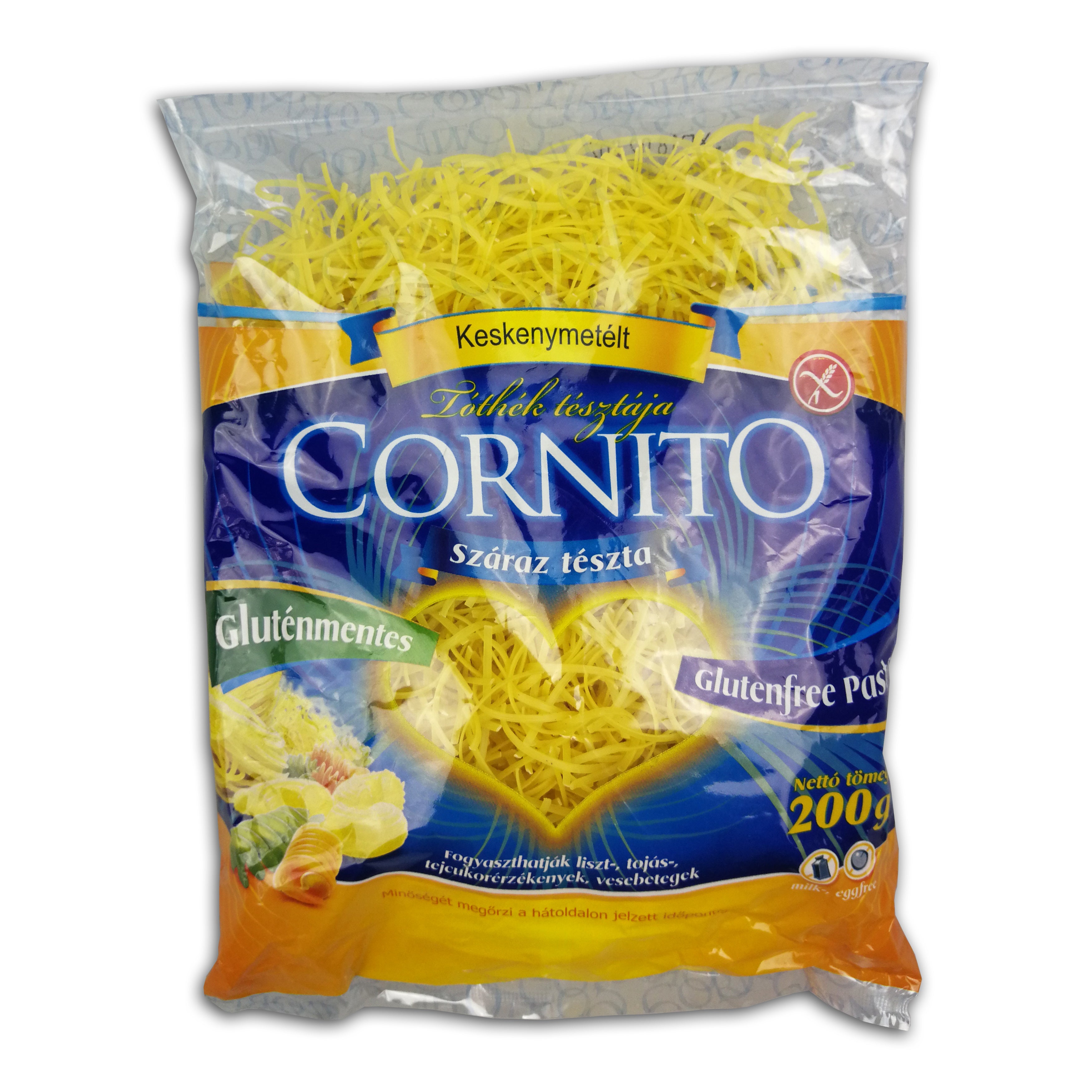 Cornito Gluténmentes Tészta Keskenymetélt 200 g