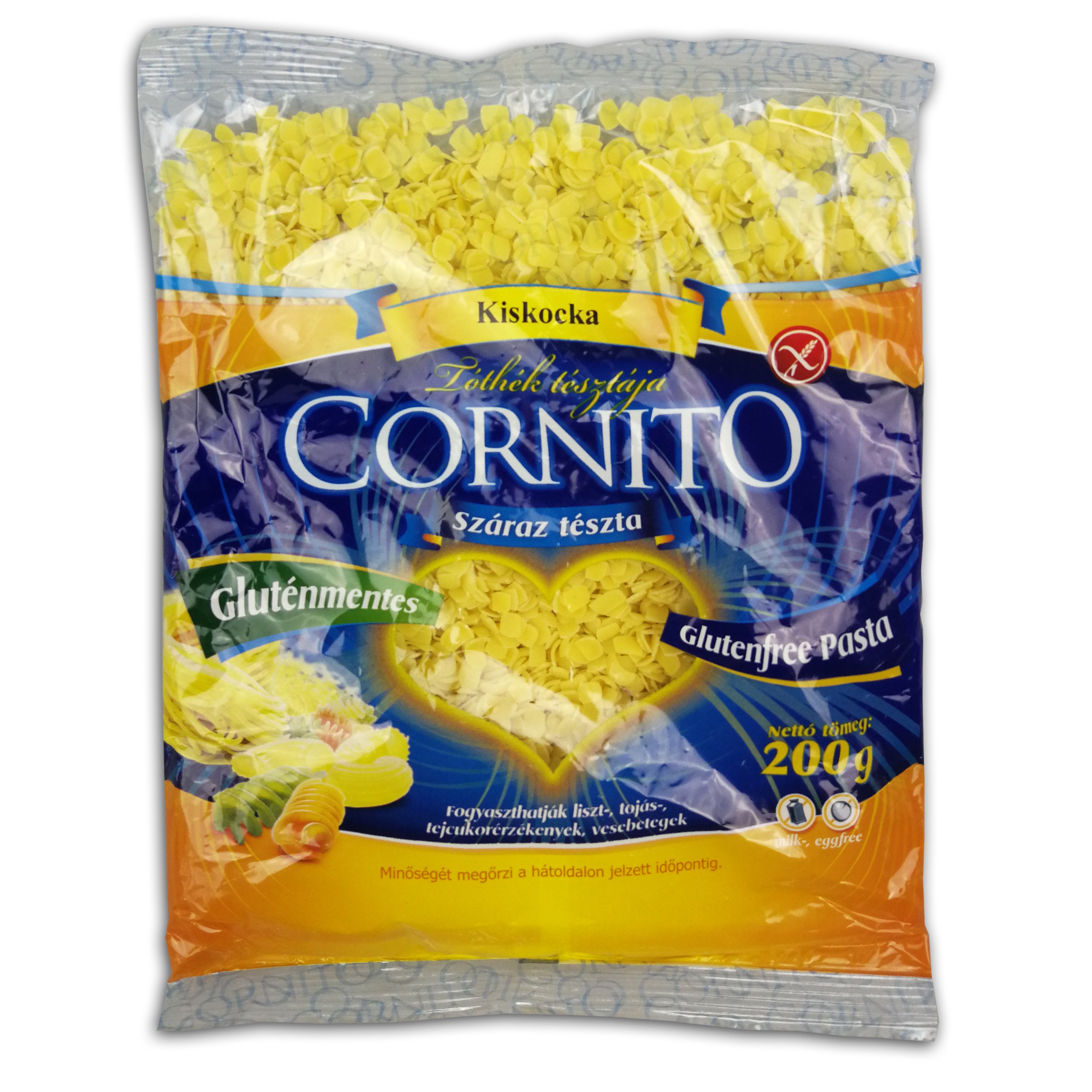 Cornito Gluténmentes Tészta Kiskocka 200 g