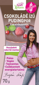 Szafi reform csokoládé ízű pudingpor édesítőszerrel 70g