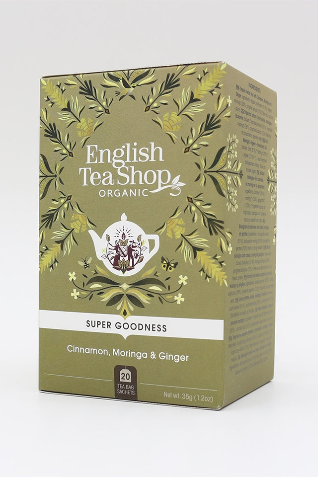 English Tea Shop Fahéjas, Gyömbéres Moringa Tea 20 db