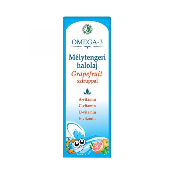 Dr. Chen Omega-3 Mélytengeri halolaj grapefruit sziruppal 500ml