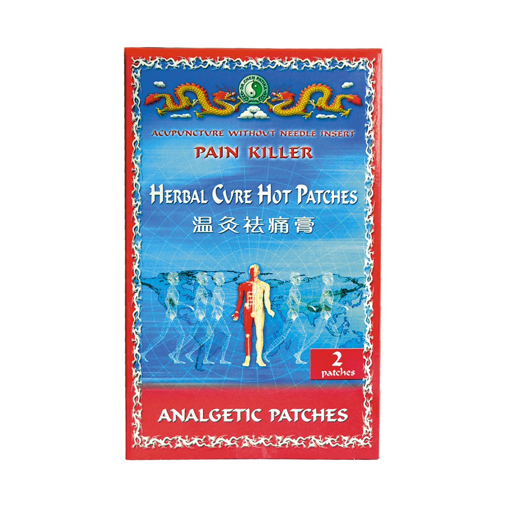 Dr. Chen Herbal Cure fájdalomcsillapító hőtapasz 2db