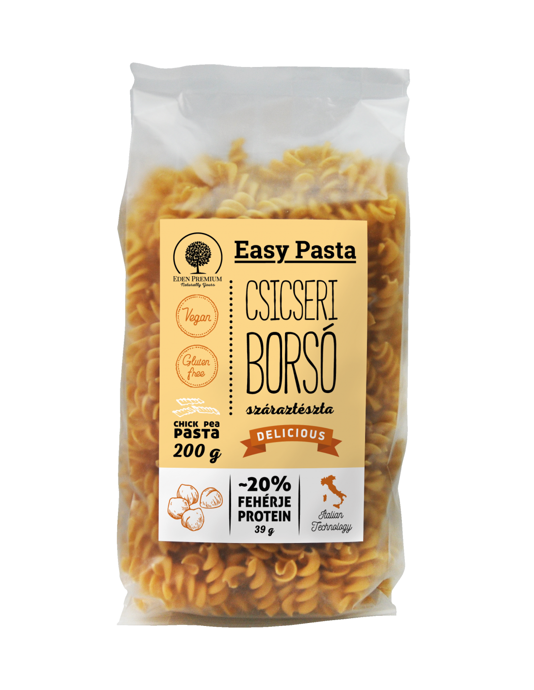 Eden Premium EASY-PASTA Csicseriborsó Tészta 200g