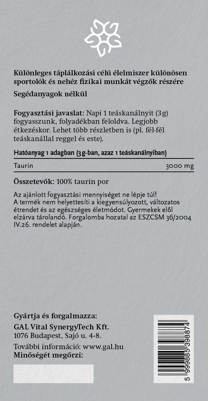 GAL Taurin utántöltő 500 g
