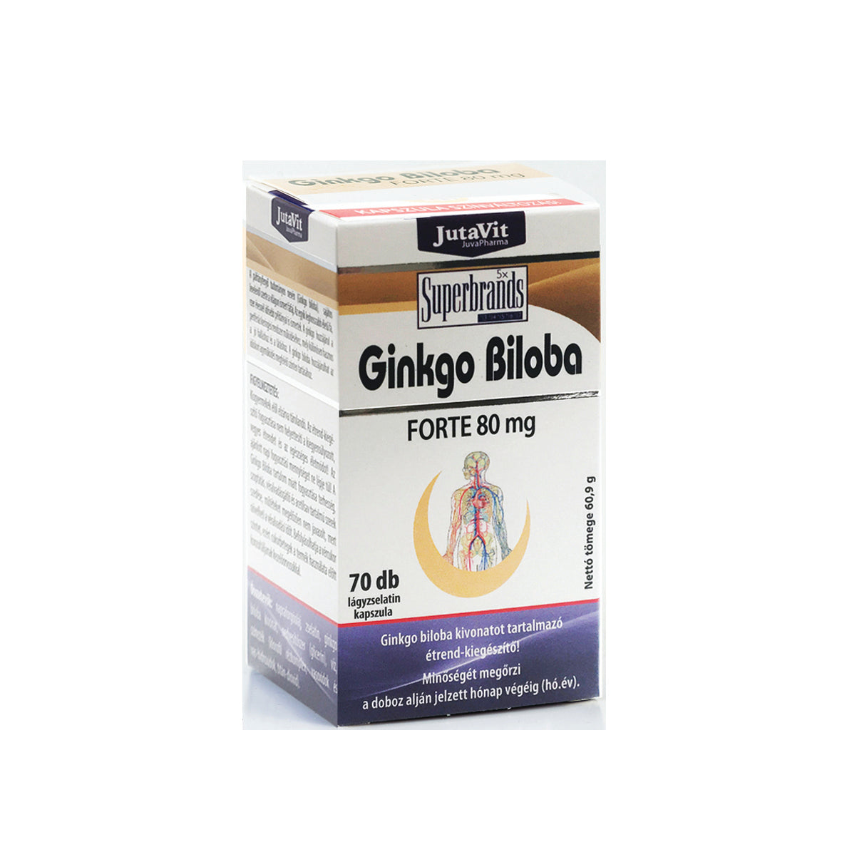 Jutavit Ginkgo Biloba Forte Kapszula 70 db