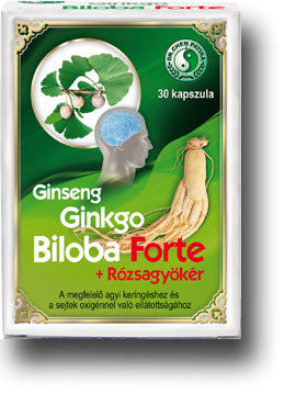 Dr.Chen Ginseng Ginkgo B. Forte+Rózsagyökér Kapszula 30db